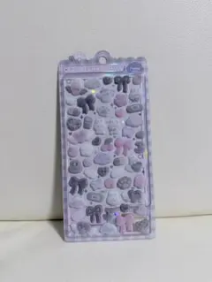 m*.様 『正規品』クーリア ふわふわドロップシール うさぎ