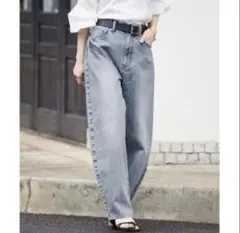 SLOBE IENA コクーンシルエットデニム 36