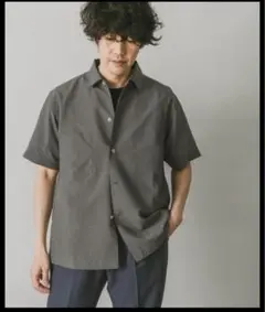 URBAN RESEARCH DOORS グレー 半袖シャツ