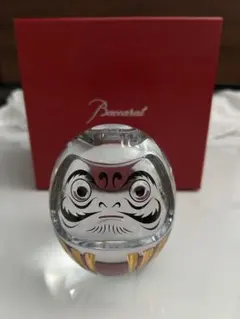 Baccarat ダルマ 置物 クリアガラス - メルカリ
