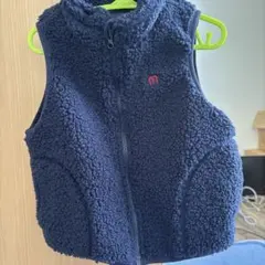 Moujonjon ネイビー ベビーベスト 93 (値下げしました！
