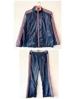 アディダス　adidas ナイロンセットアップ レディースM