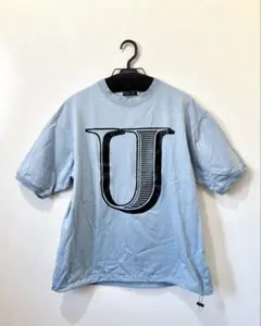 ドリカムウラワンケイタマルヤマデザインライトブルー Uロゴ TシャツMサイズ