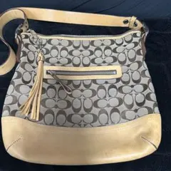 ダークチェリー様COACH ショルダーバッグ 大きいサイズ