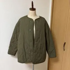 ジーユー　オーバーサイズ2WAYボアブルゾン