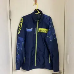 東北フリーブレイズReebok ウィンドブレーカーネイビー/イエロー Oサイズ