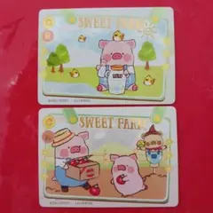 lulu the piggy CRカードセット 子豚ルル