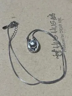 ダンシングストーン／スターリング シルバー ネックレス　USED