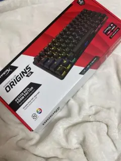 HyperX Origins 60 RGB メカニカルキーボードの箱