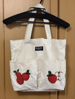 KALDI COFFEE FARM トートバッグ りんご柄のサムネイル