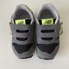 ⭐︎美品⭐︎New Balance ベビーシューズ グレー/ブラック/ライム