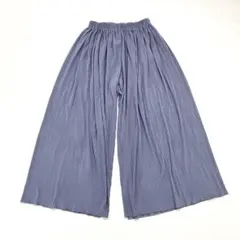 ゴム ガウチョパンツ