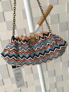 【新品未使用タグ付き】グレースコンチネンタル 2WAY ビーズバック