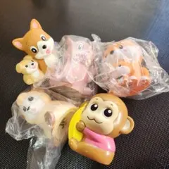 JAバンク キャラクター ソフビ貯金箱 5種セット