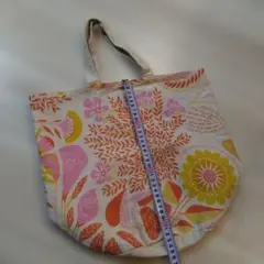 花柄キャンバストートバッグ　オルビス