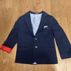 トミーヒルフィガー　キッズ　スーツ上下　フォーマル 120 美品 TOMMY HILFIGER 【キッズスーツ4点SET】トミーヒルフィガー