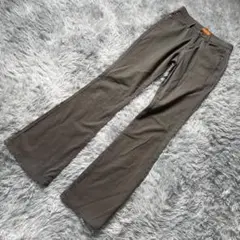 BOBSON S.Q.J ブーツカットパンツ ストレッチ レディス31 ブラウン