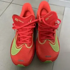Nike Zoom Fly 6ランニングシューズ オレンジ/グリーン26センチ