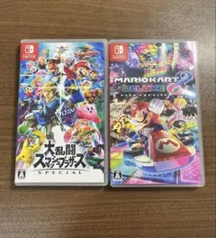 Switch ソフト2本セット 大乱闘スマッシュブラザーズ マリオODYSSEY