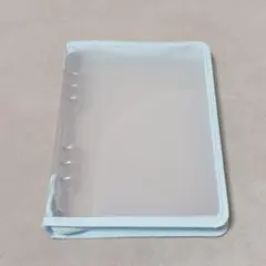 ダイソー A5 リングファイル 水色 6リングファイル