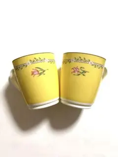 ピンクチューリップ　マグカップ　ペア