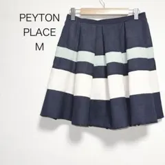 ペイトンプレイス　Mサイズ　ひざ上スカート　ジッパー付き　裏地あり　綺麗め