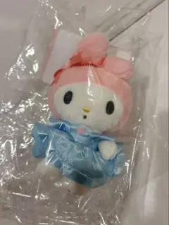 マイメロディ クロミマスコットコレクション　エプロンBLブルーマスコットホルダー