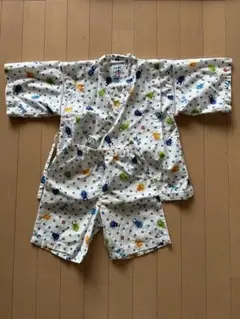 ミキハウス昆虫柄 甚平 120サイズ
