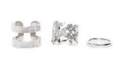 ファランジリング リング ゴールド シルバー ３点セット アクセサリー 重ね着け