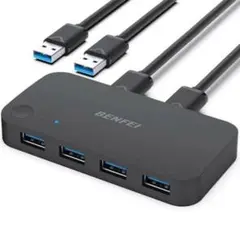 BENFEI USB 3.0 切替器 高速転送 USB 切り替え