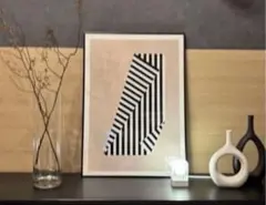 Coco Lapine Design Folded No.1 アートポスター