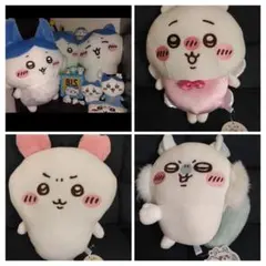 【値下げ！】ちいかわ ハチワレ モモンガ まとめ売り おまけ付き ぬいぐるみ