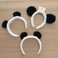 上野動物園 パンダ カチューシャ 計３本