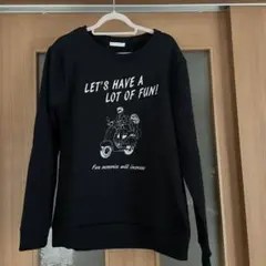 裏起毛トレーナー