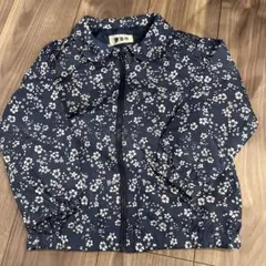 フード無し上着ジャンバー保育園 110 美品　ブルゾン　ジャンパー