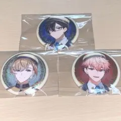 にじさんじ　缶バッジ　ビスケット　3個セット