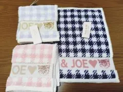 ポール＆ジョー☆ミニタオルハンカチ３枚セット未使用品