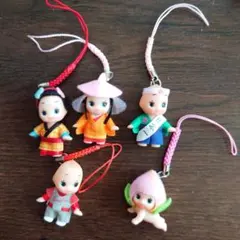 ご当地　キューピー チェーン　キーホルダー　マスコット　ストラップ