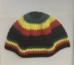 手編み　ビーニー　イスラムワッチ　男性用　ワッチ帽子　年中使える綿100%