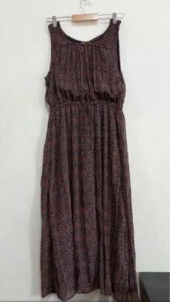 カスタネ　オリエンタル柄ワンピース