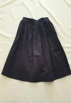 ZARA ザラ ウーマン　黒　 スカート 　　フレア　ブラック　Lのサムネイル