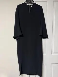 Mame Acetate Polyester V-Neck Dressのサムネイル