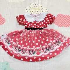 リトシー　ディズニーなりきりワンピース　ミニーマウス　半袖