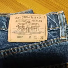 Levi's(リーバイス)607オレンジタブ デニム ジーンズ 31