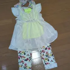 3点セット NICE CLAUP ノースリーブ キャミソール 7分パンツ