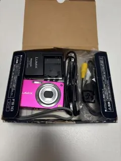 Panasonic LUMIX DMC-FS10 ピンク デジタルカメラ 상태매우좋음