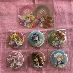 セーラームーン オーロララメ缶バッジ ローソン