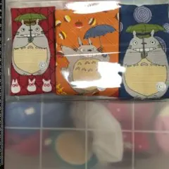 青*空様 トトロ 手ぬぐいセット 綿100%