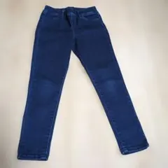 ユニクロ　キッズ　デニムパンツ　スキニーパンツ　110 120