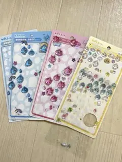 おすそ分けシール しずくちゃんボンボンドロップシール　4シートセット